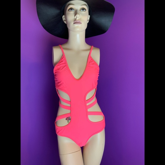 Frederick’s of Hollywood scrappy bathing suit med - Picture 1 of 4